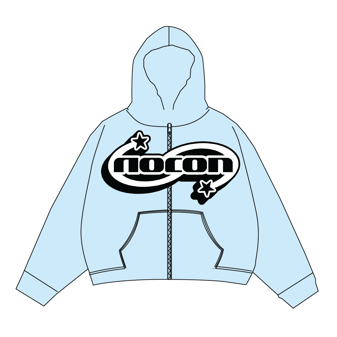 "NO-STAR" Zip Up