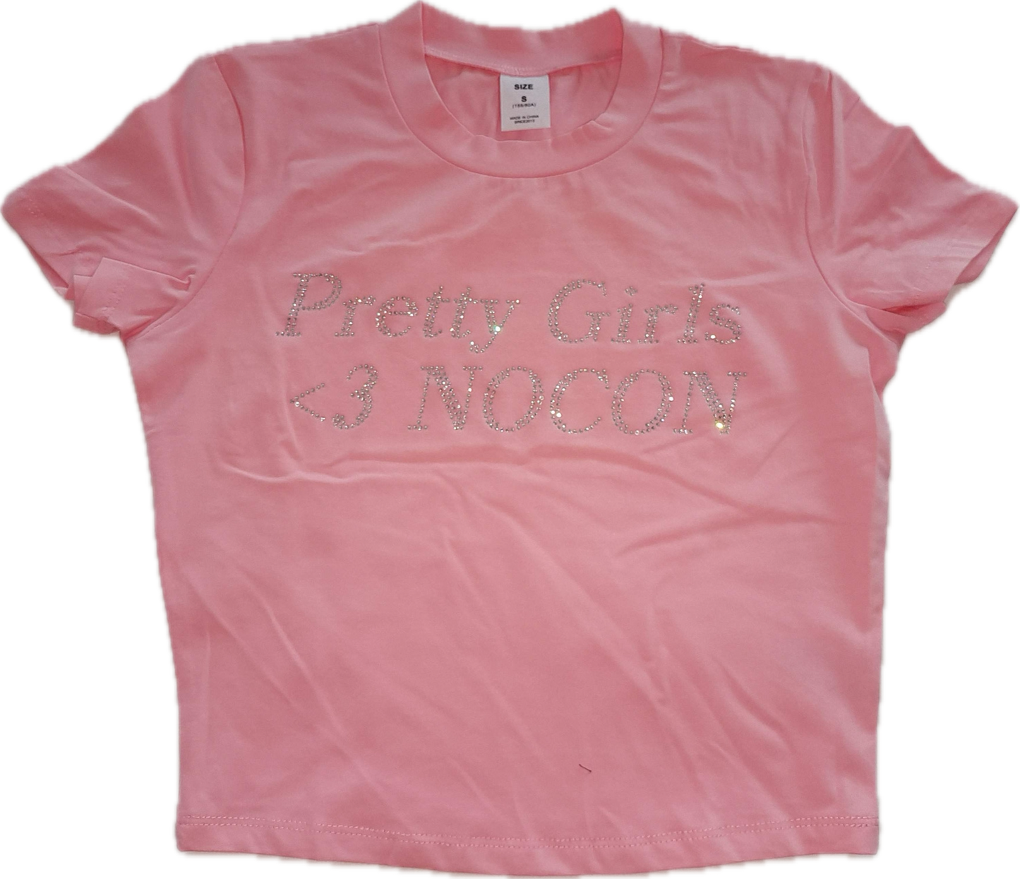 Pretty Girls <3 NOCON Crop top (Pink)