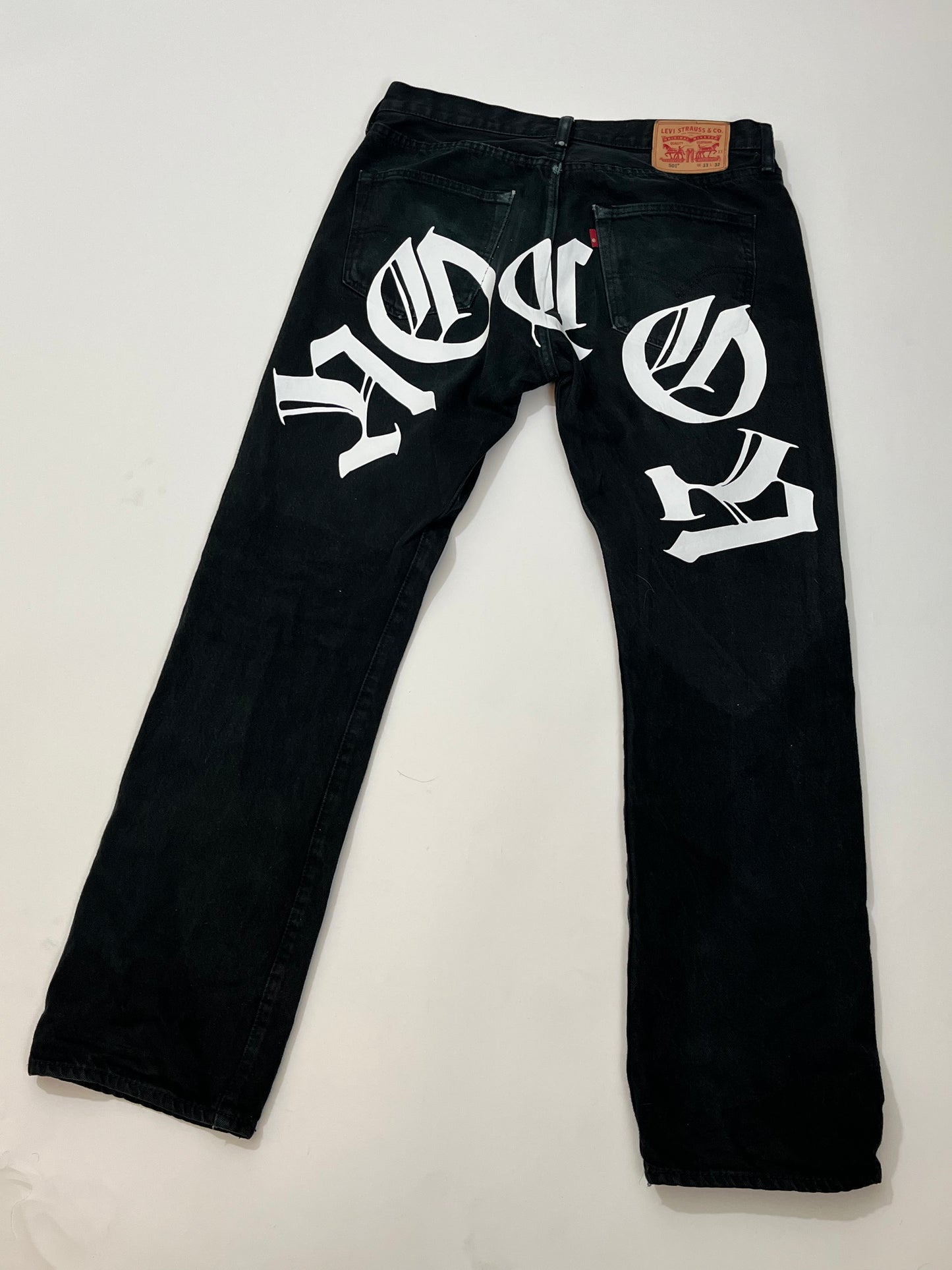 Black NOCON X LEVIS Jeans